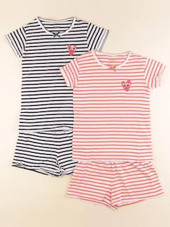 Seconde main-Fille-Pyjama, surpyjama, dors-bien-Lot de 2 pyjamas coton - 10 ans