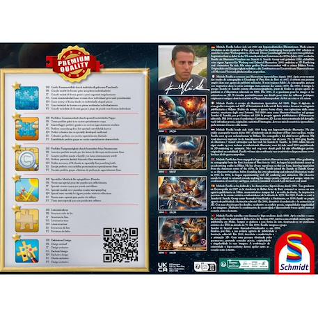 Puzzle missions spatiales 1000 pcs Noir 3 - vertbaudet enfant 