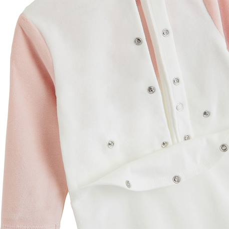 Pyjama bébé en velours cléo Rose 5 - vertbaudet enfant 