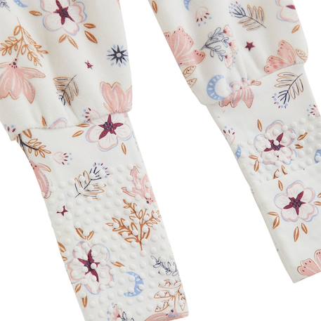 Lot de 2 pyjamas enfant 2 pièces en velours à pieds retroussables cléo Rose 5 - vertbaudet enfant 