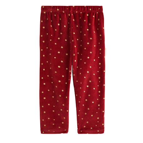 Pyjama enfant 2 pièces en velours grace Vanille 6 - vertbaudet enfant 