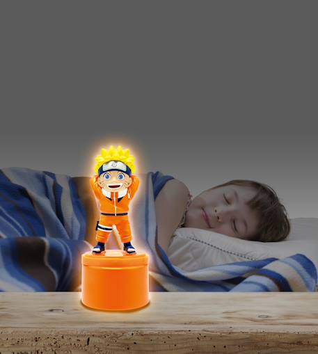Veilleuse naruto en 3d avec lumière blanche douce Orange 6 - vertbaudet enfant 