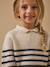 Pull laine mérinos fille - cyrillus x les 3 tricoteurs Marine/ecru 3 - vertbaudet enfant 