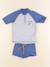 Ensemble de bain - 4 ans Blanc, bleu 1 - vertbaudet enfant 