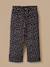 Pantalon large velours imprimé fille Imprimé confettis fonce 1 - vertbaudet enfant 