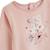 Lot de 2 pyjamas enfant 2 pièces en velours à pieds retroussables cléo Rose 3 - vertbaudet enfant 
