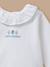 Dors-bien velours brodé bébé Blanc doux 2 - vertbaudet enfant 