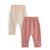 Lot de 2 sarouels bébé en molleton ultra chaud Rose 2 - vertbaudet enfant 
