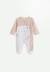 Pyjama bébé en velours ouverture zippée miette Rose 1 - vertbaudet enfant 