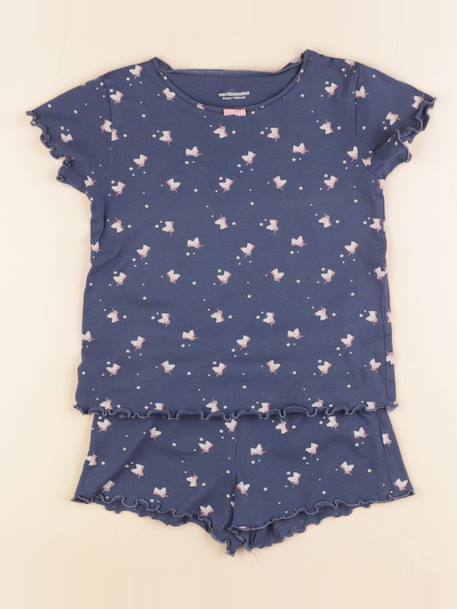 Pyjama coton - 4 ans Bleu 1 - vertbaudet enfant 