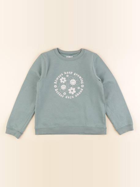 Sweat - 8 ans Vert 1 - vertbaudet enfant 