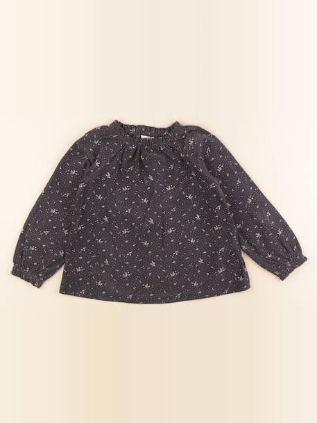 Blouse - 5 ans Gris 1 - vertbaudet enfant 