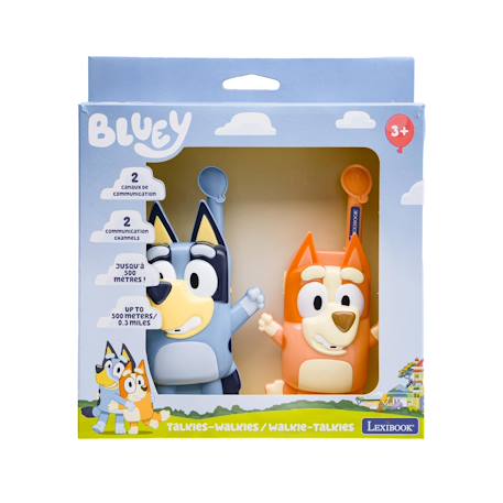 Talkies-walkies bluey 3d Portée jusqu’à 500m BLEU 5 - vertbaudet enfant 