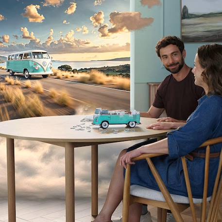 Puzzle 3d combi t1 volkswagen chrome 162 pcs Bleu 3 - vertbaudet enfant 