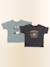 Lot de 2 tee-shirts - 4 ans Vert 1 - vertbaudet enfant 