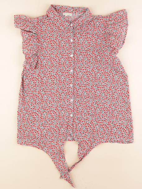 Blouse - 14 ans Blanc, rouge 1 - vertbaudet enfant 