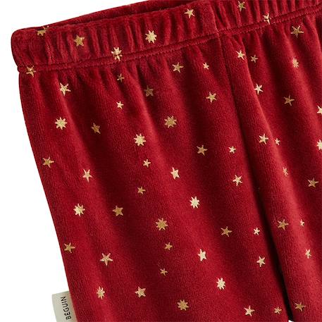 Pyjama enfant 2 pièces en velours grace Vanille 5 - vertbaudet enfant 