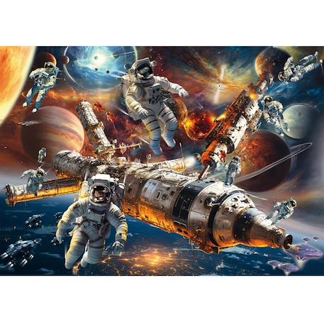 Puzzle magie des galaxies 1000 pcs Noir 2 - vertbaudet enfant 