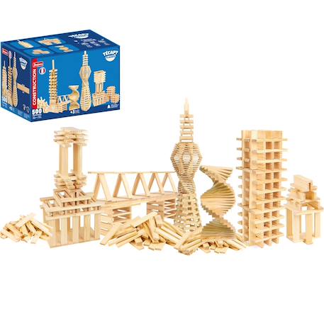 Planchettes tecap classic 500 pièces Bleu 2 - vertbaudet enfant 