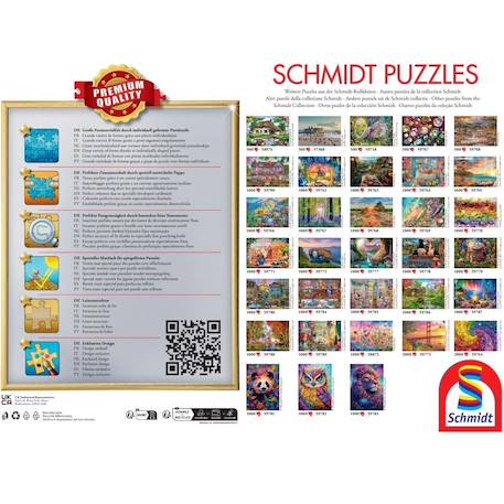 Puzzle magie des galaxies 1000 pcs Noir 4 - vertbaudet enfant 