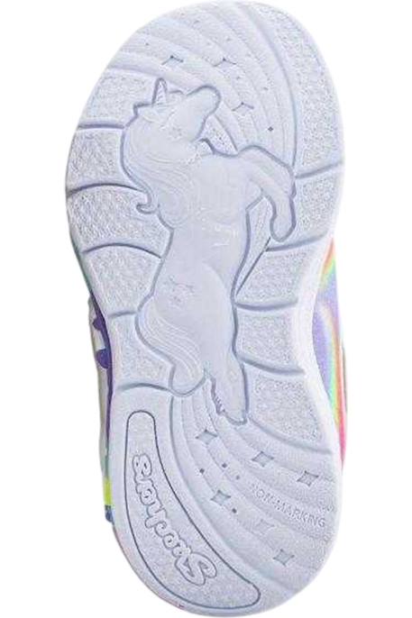 Basket unicorn chaser Rose multicolore+Rose pkmt+Violet+Violet 22 - vertbaudet enfant 