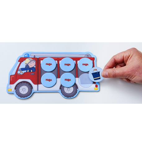 Mes premiers jeux théo le pompier Jaune 6 - vertbaudet enfant 