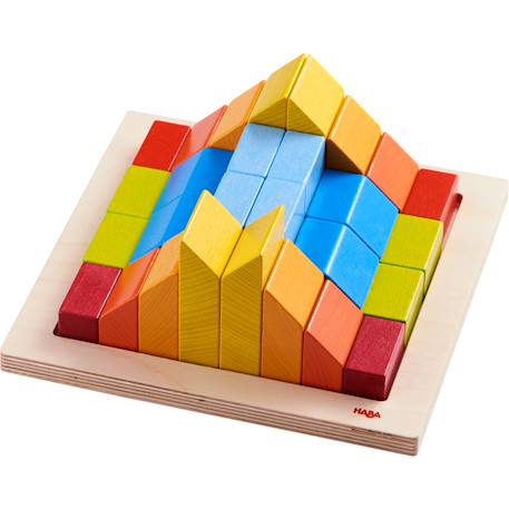 Jeu d'assemblage 3d - pierres créatives Orange 1 - vertbaudet enfant 