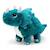 Peluche tricératops maman et son bébé Bleu 3 - vertbaudet enfant 