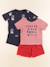 Lot de 2 pyjamas coton - 3 ans Bleu, rouge 1 - vertbaudet enfant 