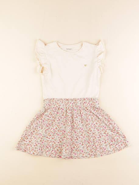 Robe - 6 ans Beige 1 - vertbaudet enfant 