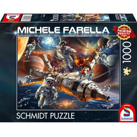 Puzzle magie des galaxies 1000 pcs Noir 1 - vertbaudet enfant 