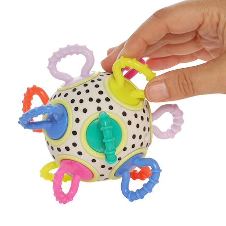 Jouet d'activité click clack couleur pop Blanc 3 - vertbaudet enfant 