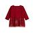Robe bébé en molleton et tulle grace Bordeaux 3 - vertbaudet enfant 