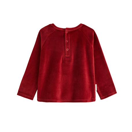 Pyjama enfant 2 pièces en velours grace Vanille 3 - vertbaudet enfant 