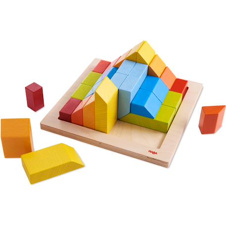 Jeu d'assemblage 3d - pierres créatives Orange 2 - vertbaudet enfant 