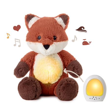 Peluche veilleuse musicale milo le renard Orange 5 - vertbaudet enfant 