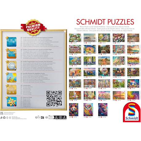 Puzzle nuit d'halloween 1000 pcs Violet 4 - vertbaudet enfant 