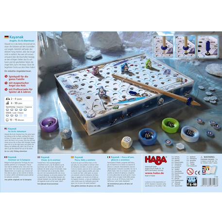 Jeu d'aventure sur la banquise kayanak Jaune 4 - vertbaudet enfant 
