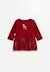 Robe bébé en molleton et tulle grace Bordeaux 1 - vertbaudet enfant 