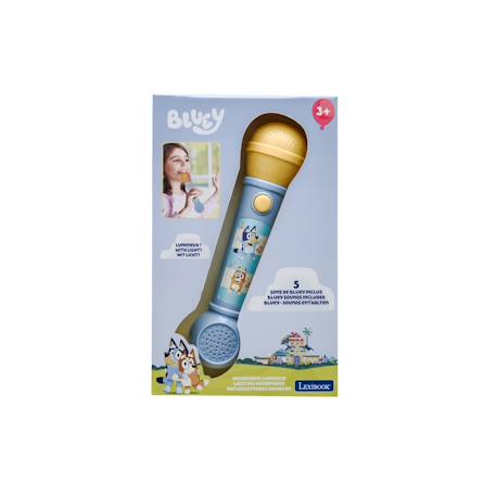 Microphone lumineux bluey BLEU 5 - vertbaudet enfant 