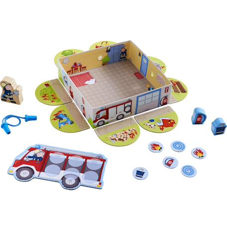 Mes premiers jeux théo le pompier Jaune 3 - vertbaudet enfant 