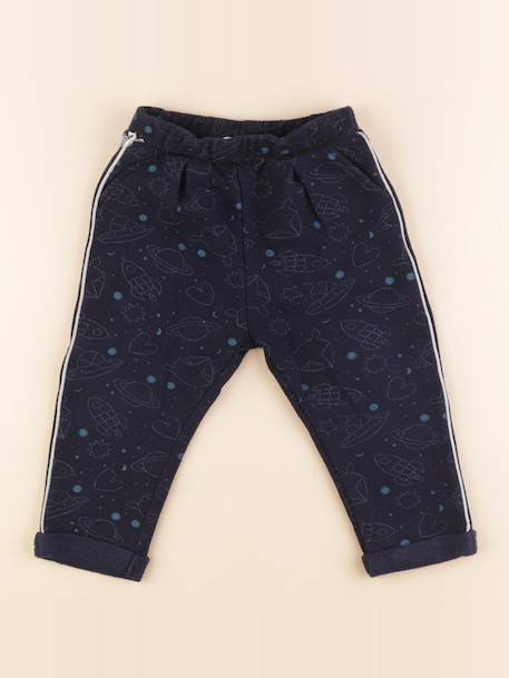 Pantalon doublé - 2 ans Bleu 1 - vertbaudet enfant 