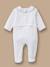 Dors-bien velours brodé bébé Blanc doux 3 - vertbaudet enfant 