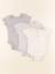 Lot de 3 bodies en coton - 9 mois Beige, gris 1 - vertbaudet enfant 