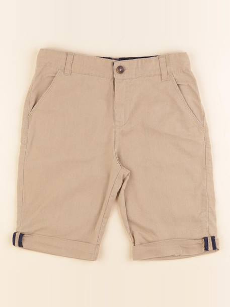 Short - 8 ans Beige 1 - vertbaudet enfant 