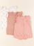 Lot de 3 pyjamas coton - 6 mois Rose 1 - vertbaudet enfant 