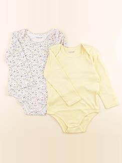 Lot de 2 bodies en coton - 36 mois  - vertbaudet enfant