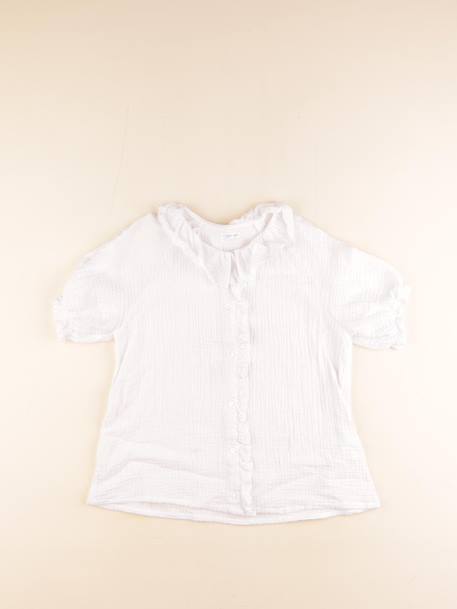 Blouse - 12 ans Blanc 1 - vertbaudet enfant 
