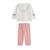 Ensemble enfant sweat et pantalon en molleton cléo Rose 2 - vertbaudet enfant 