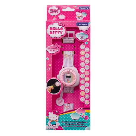 Montre digitale avec projection de 20 images design hello kitty ROSE 5 - vertbaudet enfant 